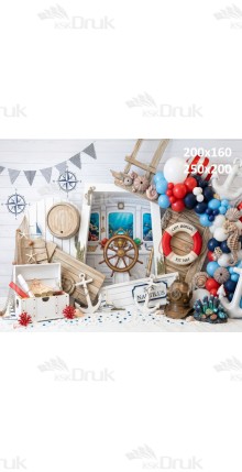 Tło fotograficzne „Marynistyczna kajuta kapitana” | UB_873